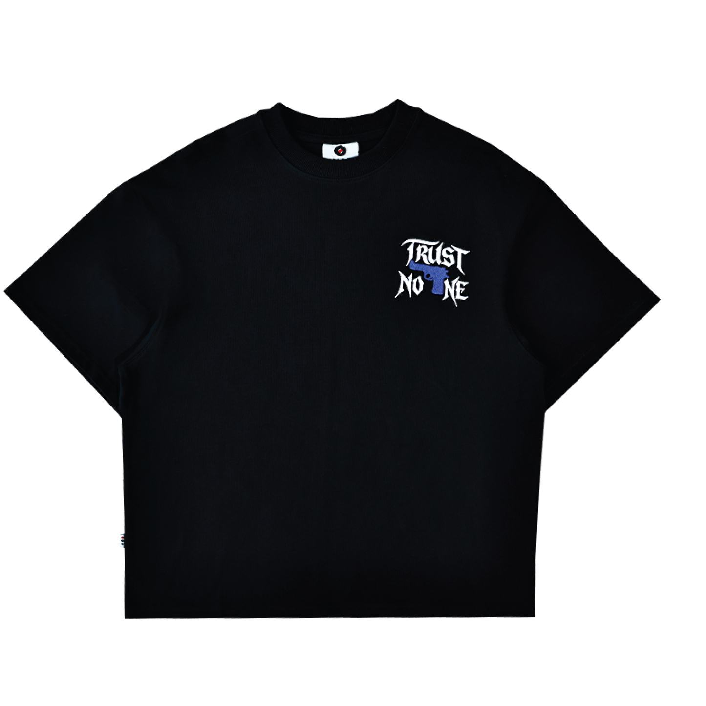 TRNO | Silence Black Tee - SWAGANZ