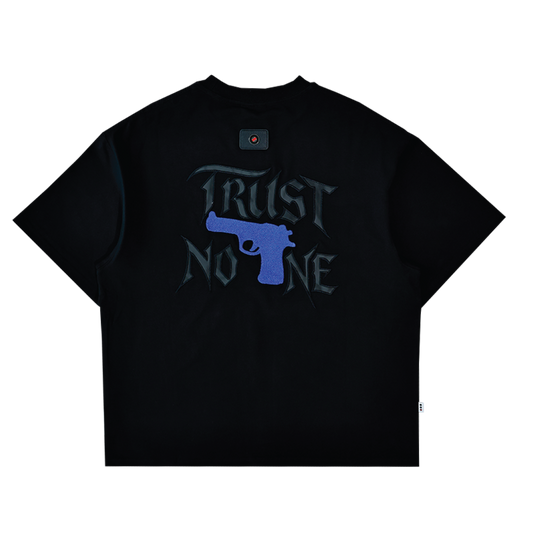 TRNO | Silence Black Tee - SWAGANZ