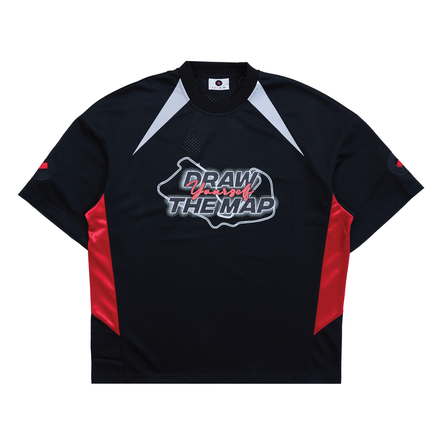 TRNO | Grid Jersey Tee Black
