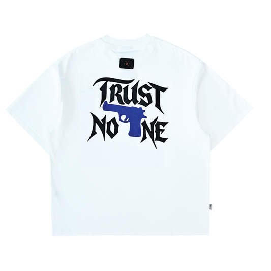 TRNO | Silence White Tee - SWAGANZ