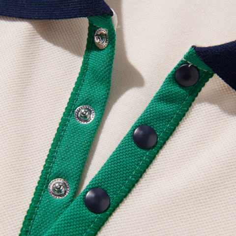 NERDY x MONTANA | Women's Pique Polo Cropped T-Shirt Cream