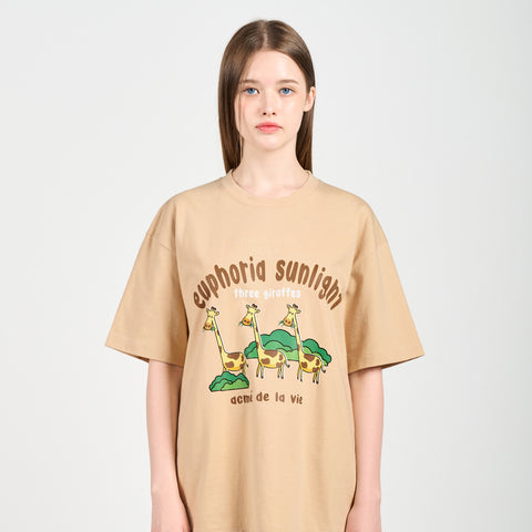 ADLV Euphoria Giraffe Short Sleeve T-Shirt