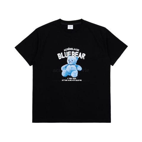 ADLV Blue Teddy Bear Short Sleeve T-Shirt