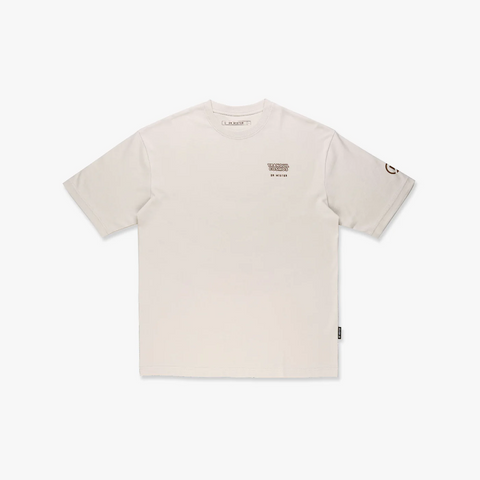 DR MISTER | Perspective Oversized Tee Beige