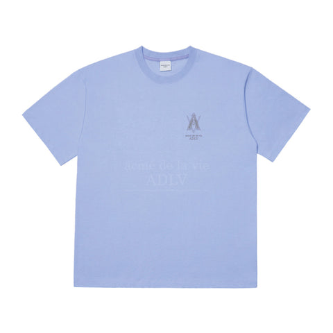 ADLV AV Color Embroidery Logo Short Sleeve T-Shirt (Multi Color)
