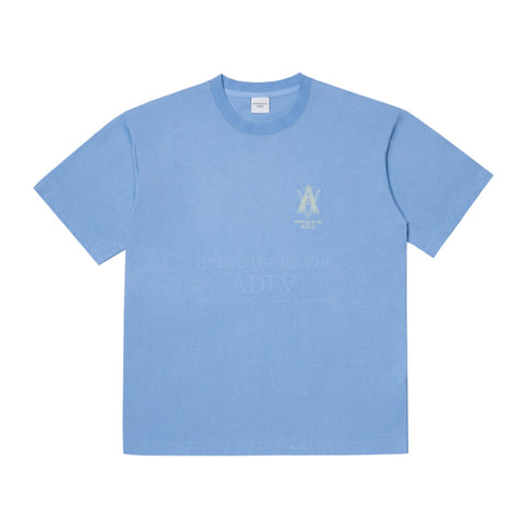 ADLV AV Color Embroidery Logo Short Sleeve T-Shirt (Multi Color)