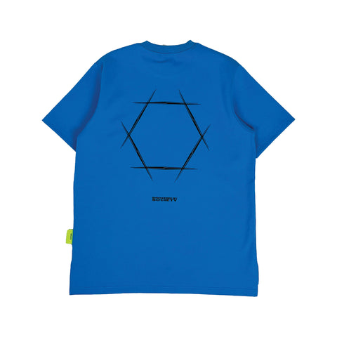 Society | Hexagon Logo Tee Blue
