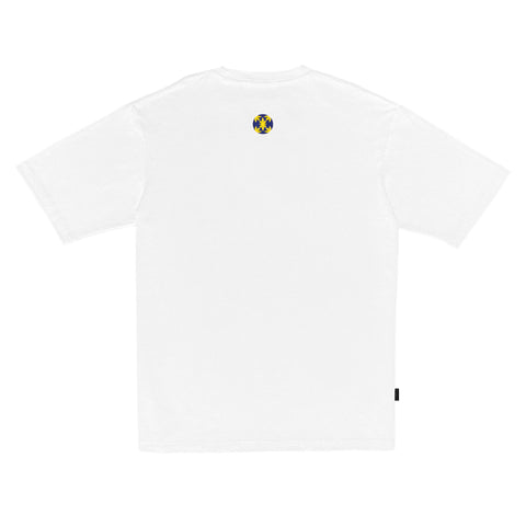 Stoned Maverick: S Logo T-Shirt White