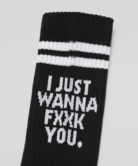 FR2 | Message Socks Black