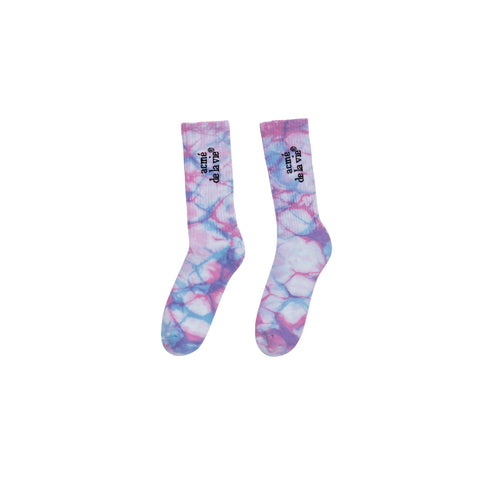 ADLV Tie-Dyed Sport Socks (Multi Color)
