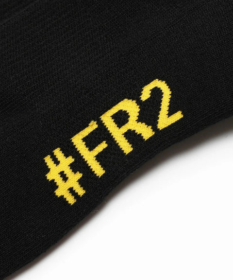 FR2 | Vertical Line Socks Black