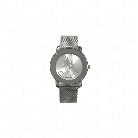 EK | Bunny Logo Watch Silver