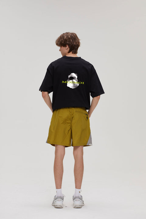 FIER DE MOI | Back Panda S/S T-Shirt Black