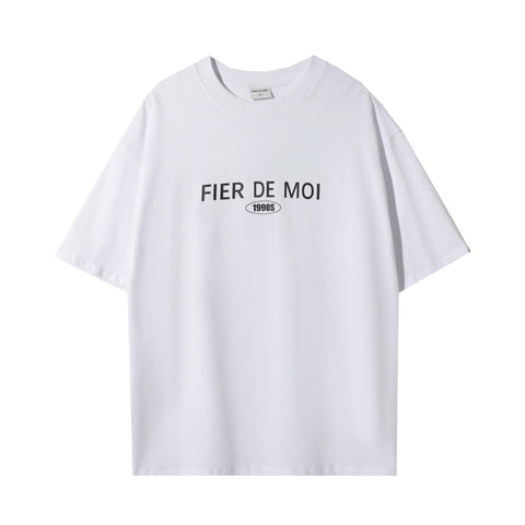 Fier De Moi | Container Back Printing S/S T-Shirt White