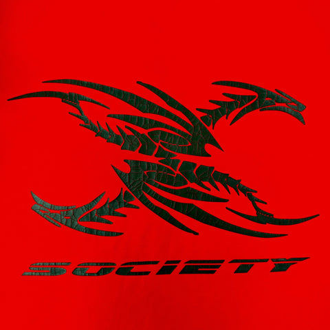 Society | Prosperity Dragon Tee Red