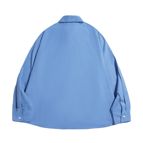 Fier De Moi | Pocket L/S Shirts Blue