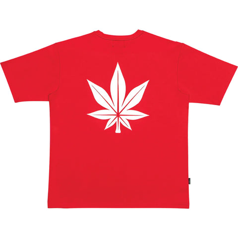 Stoned Universe | Maple Logo Tee Red