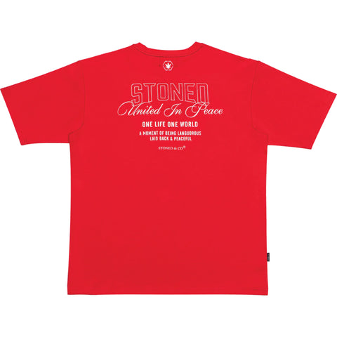 Stoned Universe | United In Peace Tee Red