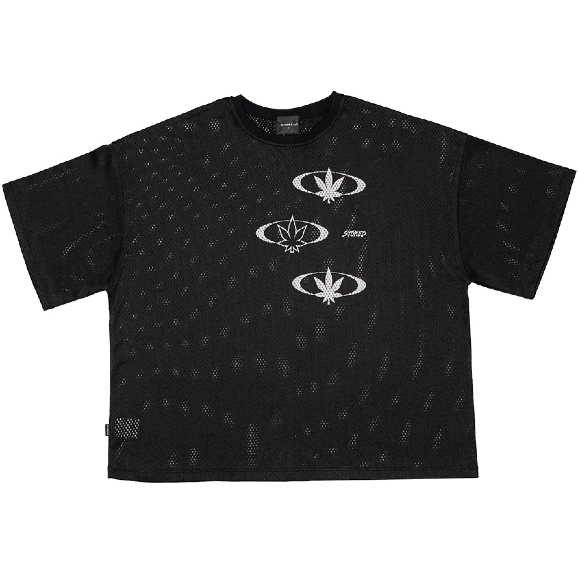Stoned Universe | Maple Mesh Jersey Black - SWAGANZ