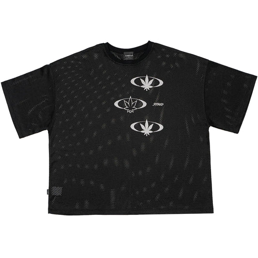 Stoned Universe | Maple Mesh Jersey Black - SWAGANZ