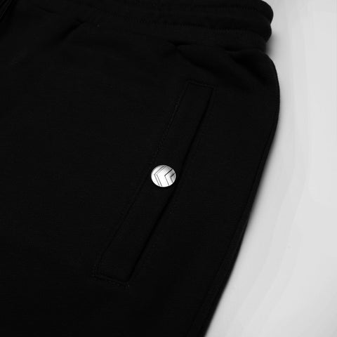 NERDUNIT | Blanks Zipper Sweats Black