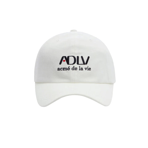ADLV Red Point Ball Cap White