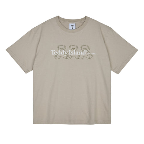 Teddy Island Christmas | Logo Teddy T-Shirt