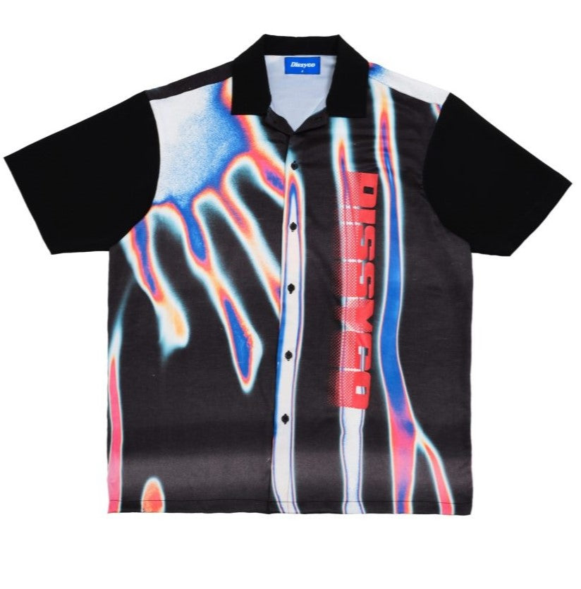 Dissyco | Hand Gradient Map Shirt Black – SWAGANZ