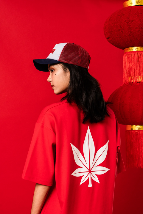 Stoned Universe | Maple Logo Tee Red