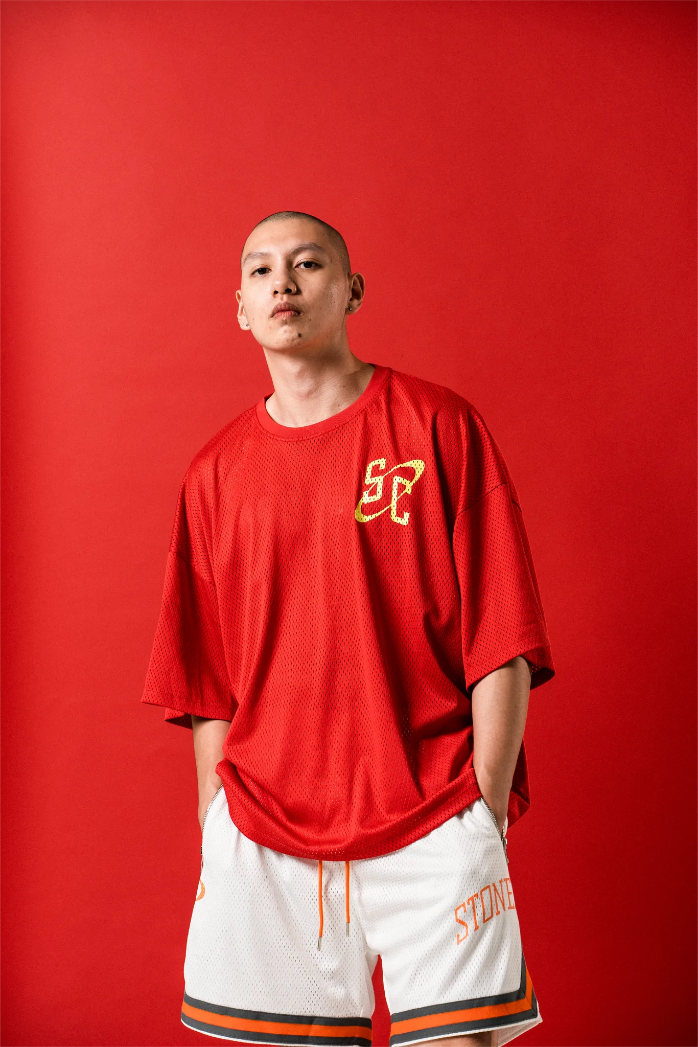 Stoned Universe | Maple Mesh Jersey Red - SWAGANZ