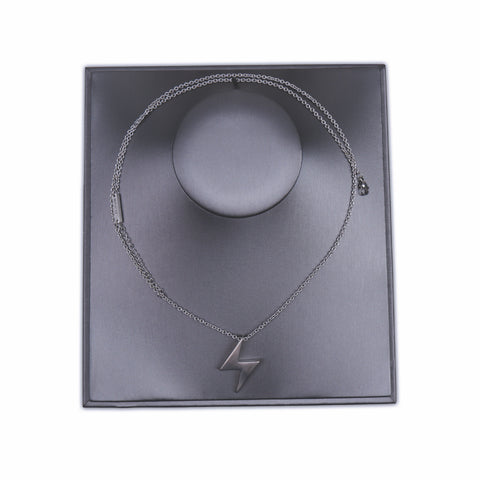 Matches Necklace | Silver Lighting