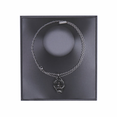 Matches Necklace | Mirror Silver