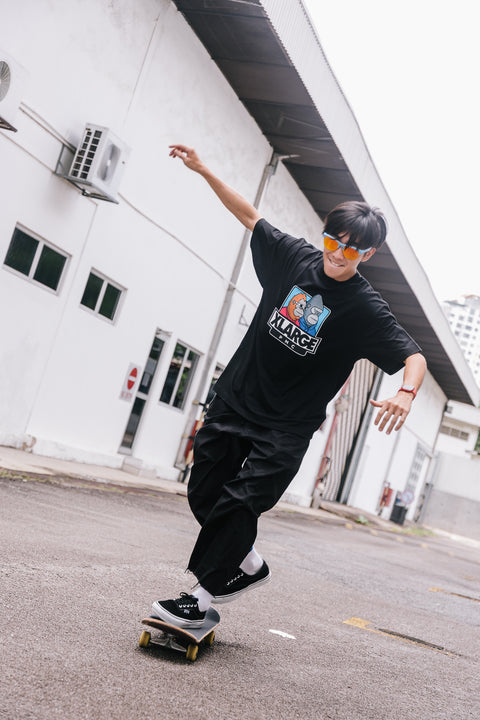 PMC x XLarge | Joined Logo Tee Black