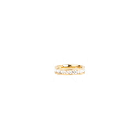 Single Iced Out Band Ring (Multi Color)