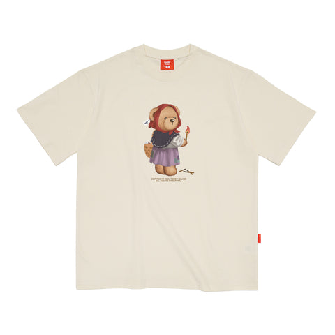 Teddy Island Christmas | Little Match Teddy T-Shirt