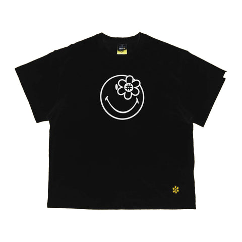 WTP | Smiley Outline T-Shirt Black