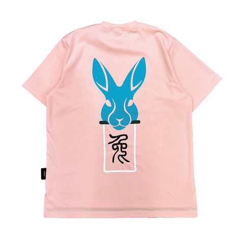 Society | Rabbit Logo Tee Pink