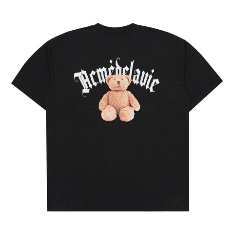 ADLV x LISA | Gold Chain Bear Doll Short Sleeve T-shirt Black
