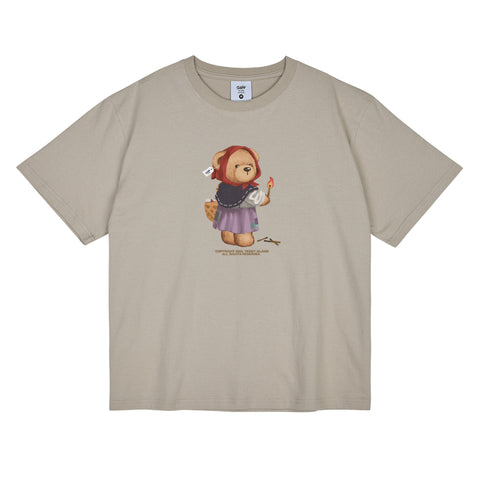 Teddy Island Christmas | Little Match Teddy T-Shirt