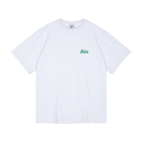 Teddy Island | 'Back' Big Hawaiian Teddy T-Shirt White
