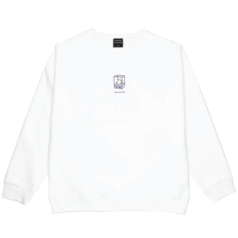 DR MISTER | Better Human Rare Artifact Sweatshirt White