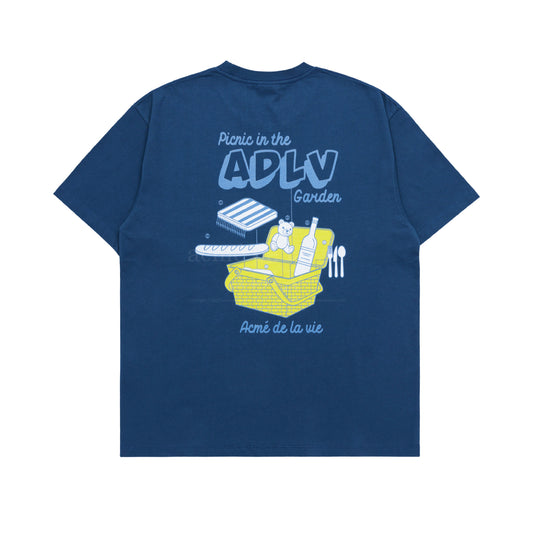 ADLV | Picnic In The Garden Short Sleeve T-Shirt (Multi Color)