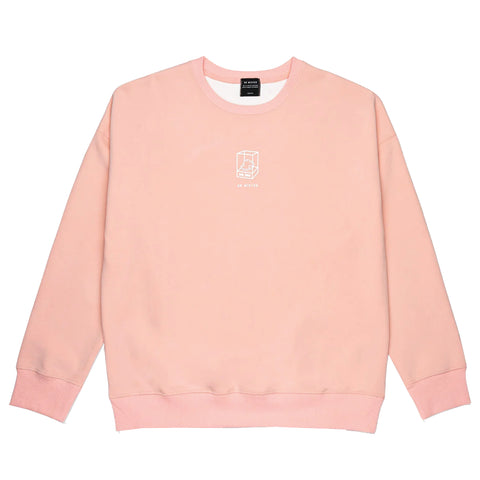 DR MISTER | Better Human Rare Artifact Sweatshirt Beige Pink