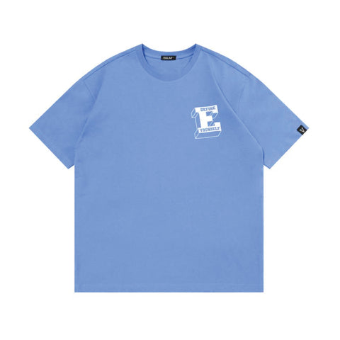 EGLAF | Typography Oversize T-Shirt (Multi-Colour)