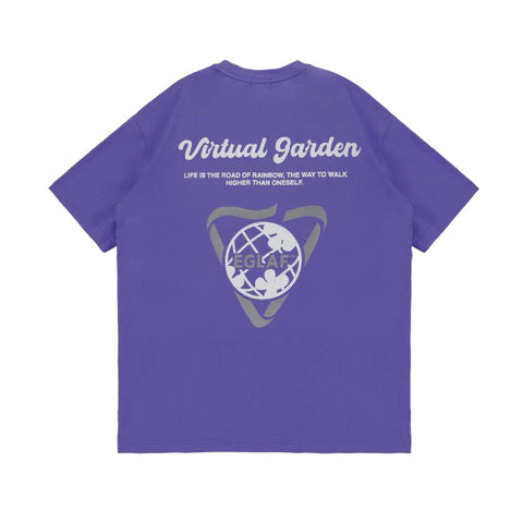 EGLAF | Virtual Garden Oversize T-Shirt (Multi-Colour)