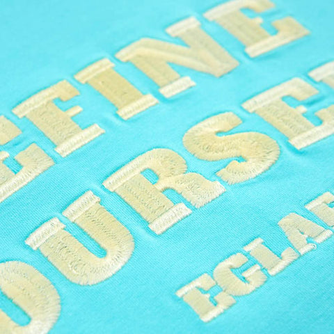 EGLAF | UV Embroidery Oversize T-Shirt (Multi-Colour)