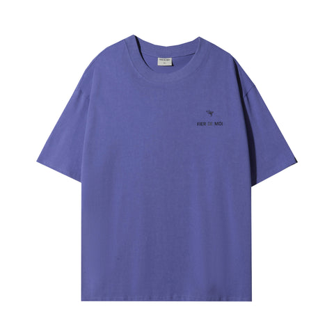 Fier De Moi | Vintage S/S T-Shirt Purple