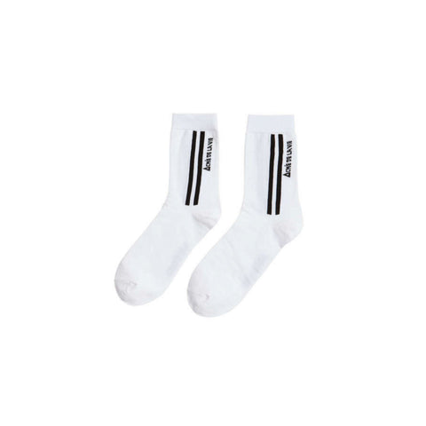 ADLV Line Socks (Black/White)