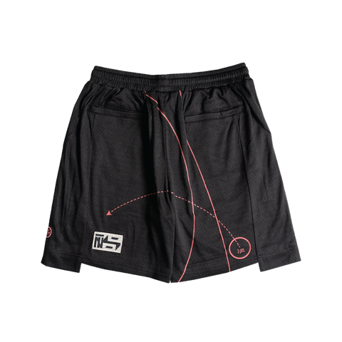 TNTCO | RR Court Shorts (Black)
