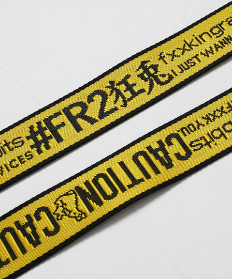 FR2 | Logo Icon Embroidery Long Belt